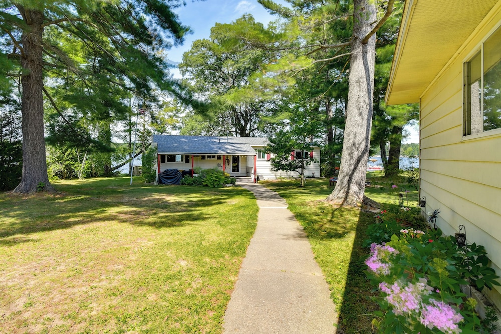 Lakefront Retreat w/ Pedal Boat & Dock in Kalkaska
