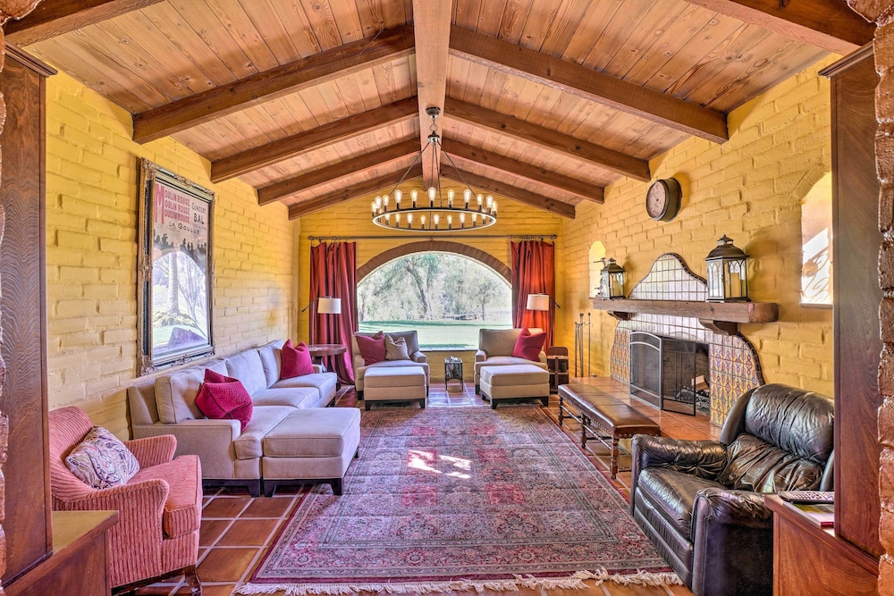 Equestrian Estate w/ Horse Stables & Pool!