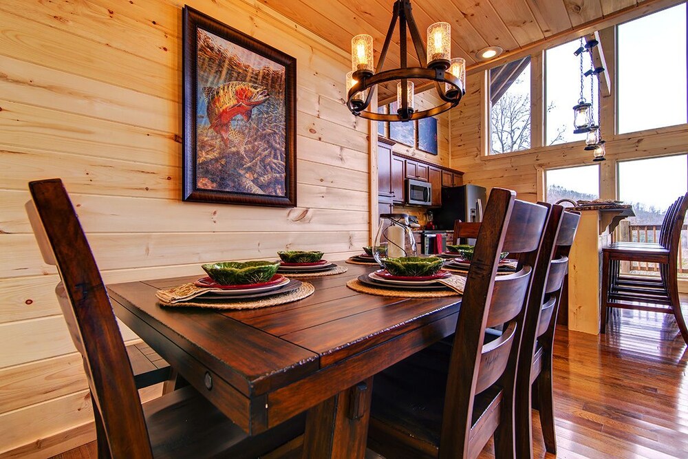 A River Runs Through It - 3 Bedrooms, 3 Baths, Sleeps 12 Cabin by RedAwning
