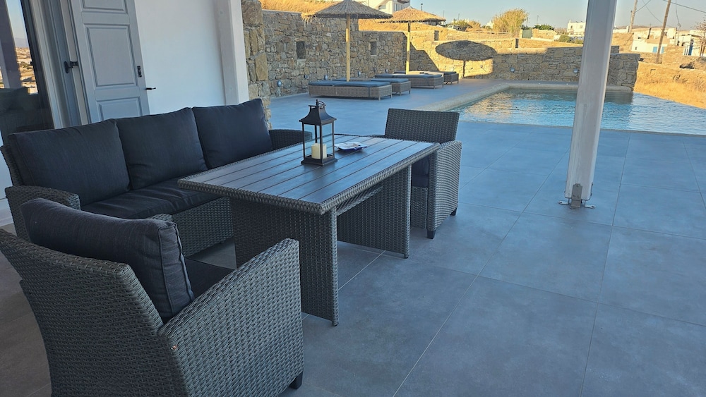 Aether Mykonos 3BR Port View Villa
