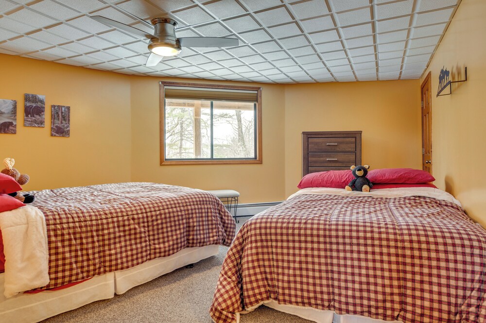 Dock & Beach Access: Scenic Lake Ossipee Cabin!