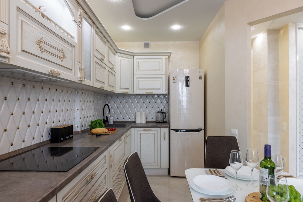 Modern apartment with spacious kitchen