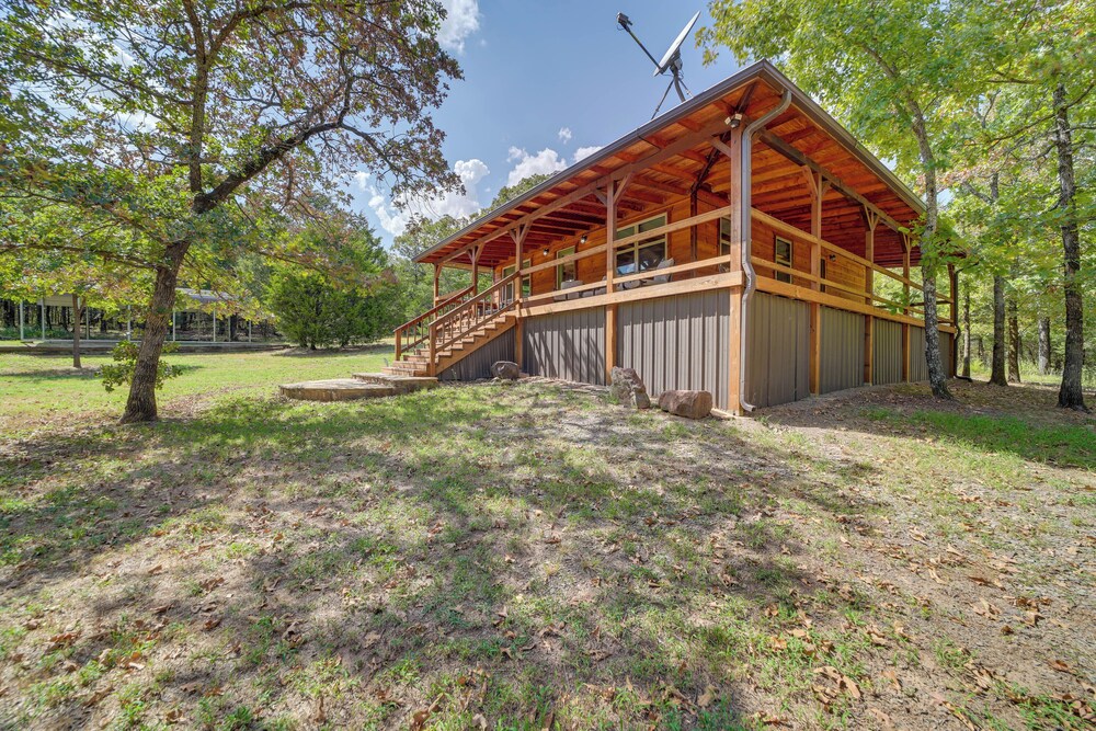 Clayton Cabin w/ Wraparound Deck: Steps to Lake! view 4