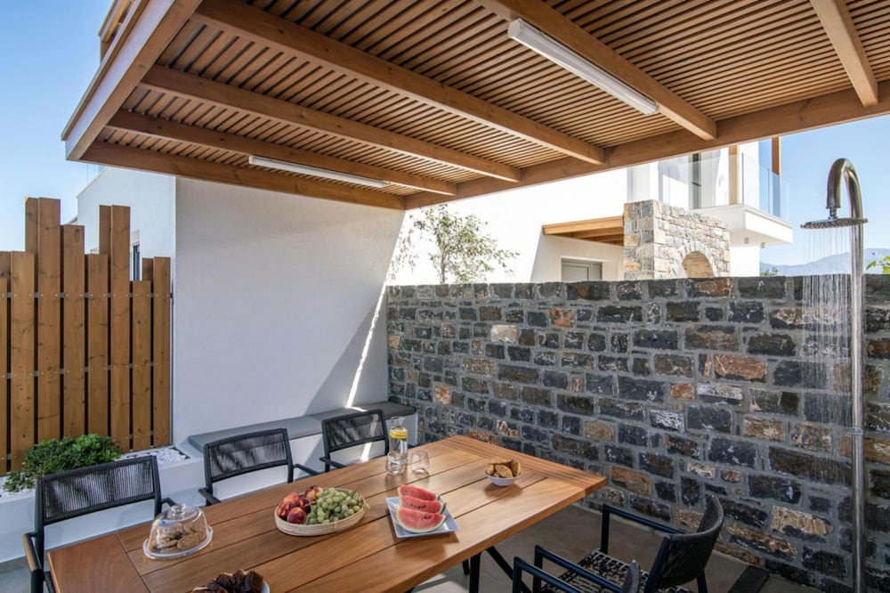 Blue Senses Villas Next to the Beach Heated Pool view 4