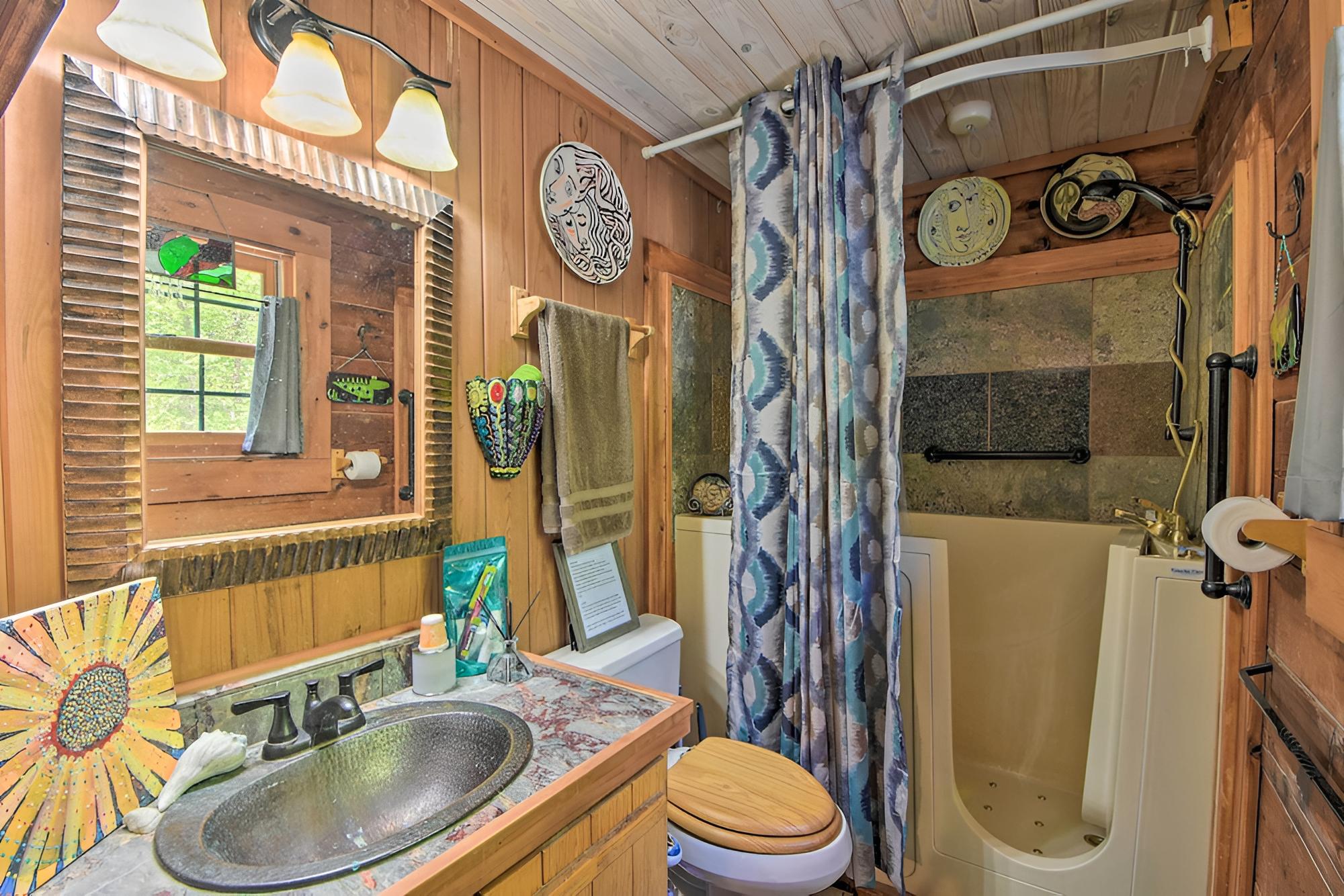 Enchanting Cabin w/ Mother-in-law Suite: Mtn Views view 3