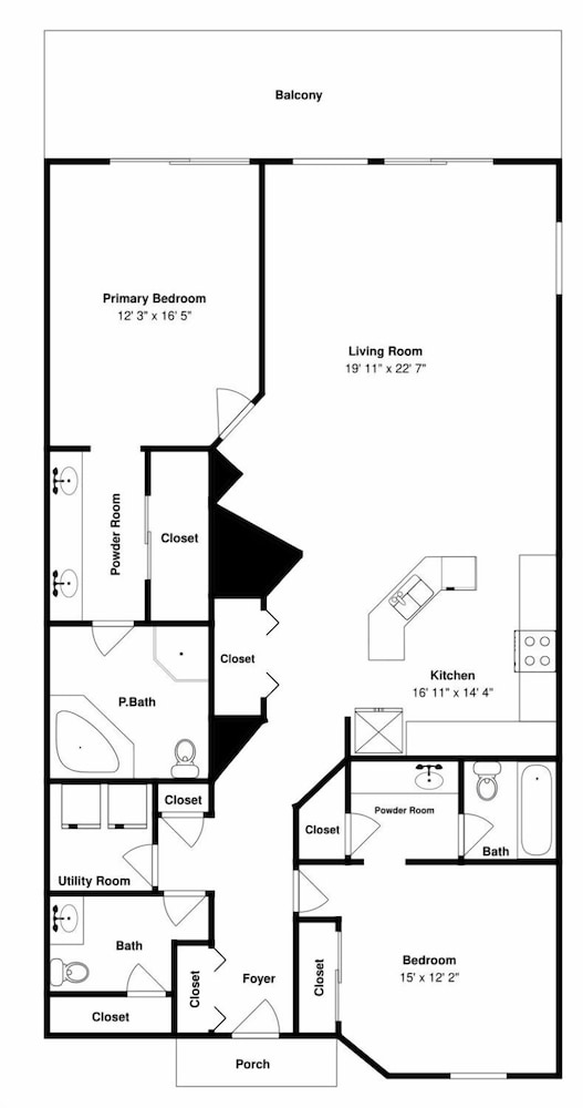 Admiral's Quarters #1406 by Southern Vacation Rentals