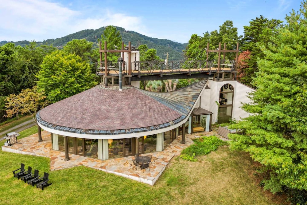 Belltop Architectural Wonder on Private Mountain