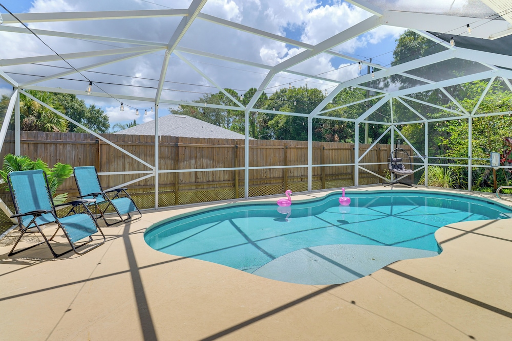 Family Getaway w/ Backyard Oasis in Vero Beach!