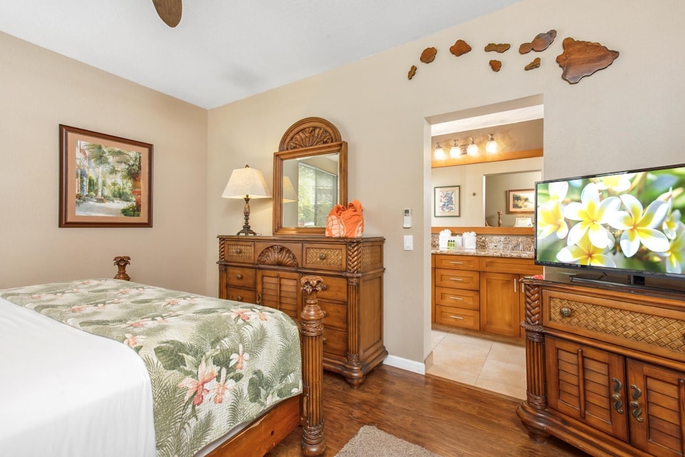 Grand Champions 3 Free Rental Cars KBM Resorts Extra Large Corner Suite 3 Units, 4 Bedrooms Ml-1496