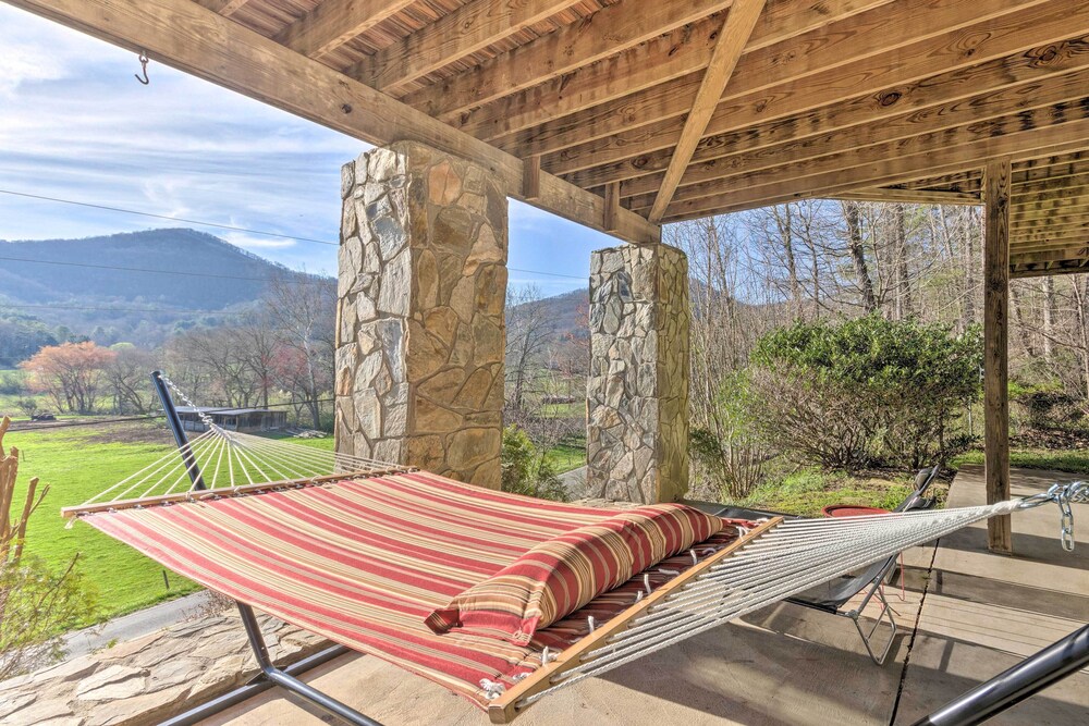 Asheville Retreat w/ Game Room & Mountain Views! view 5