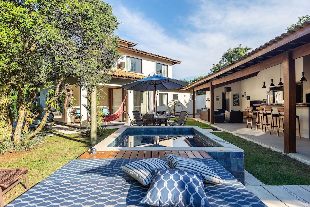 Bz06 Casa com Piscina a 200M da praia