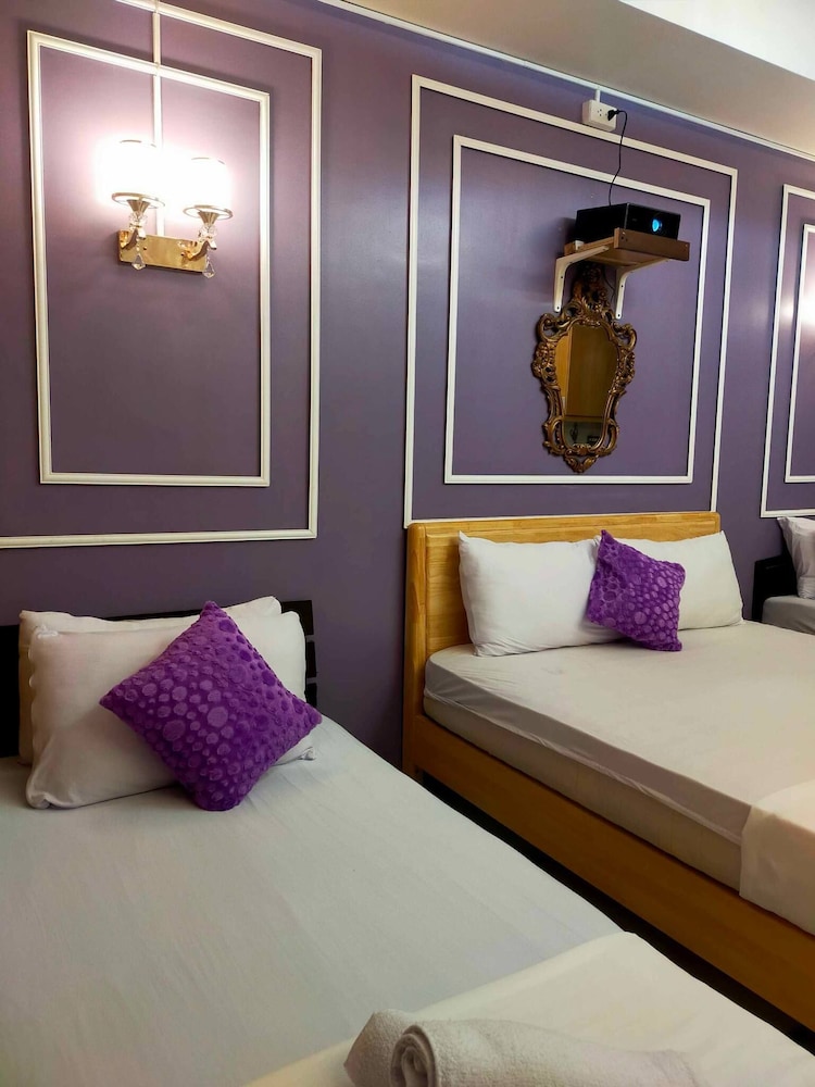 Royal Purple Cinema Room
