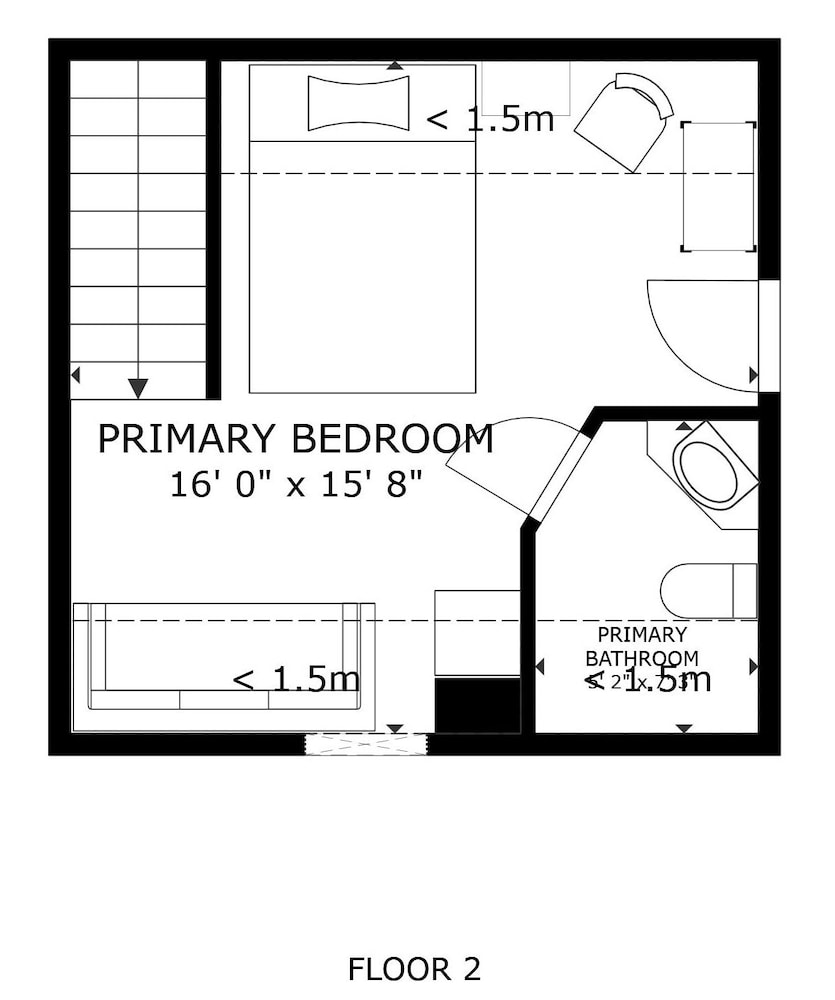 Icicle Chalet 1 Bedroom Cabin