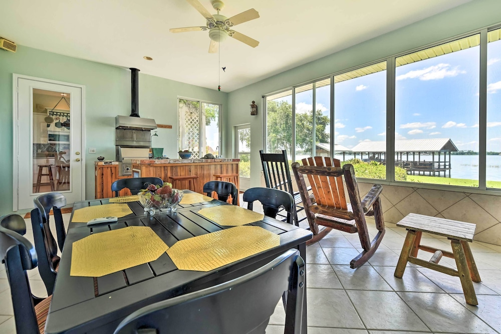 Sebring Vacations - Waterfront Lake Placid Home With Private Dock! - Property Image 1
