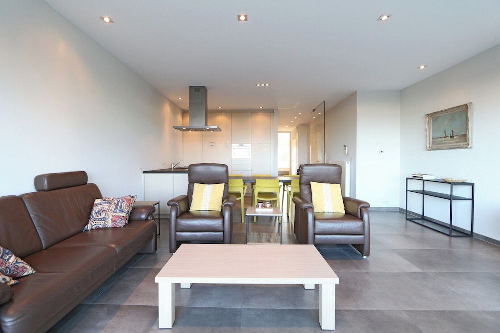 Apartment in Het Zoute With Sea Views