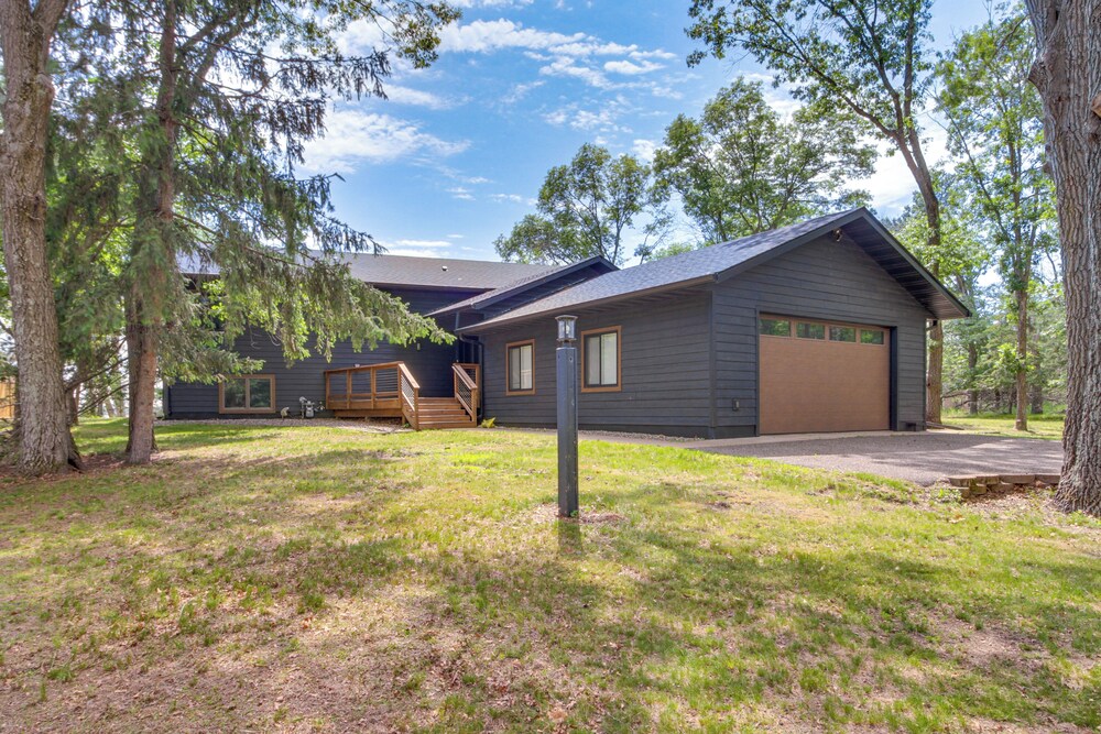 Private Beach & Dock: White Sand Lake Retreat!