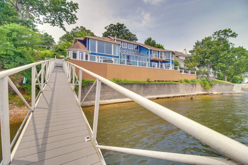 Indoor Pool + Waterfront Deck: Spacious Jay Home