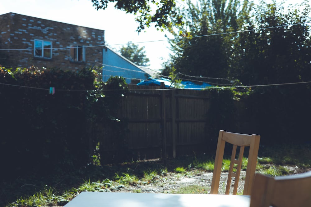 outdoor bbq area