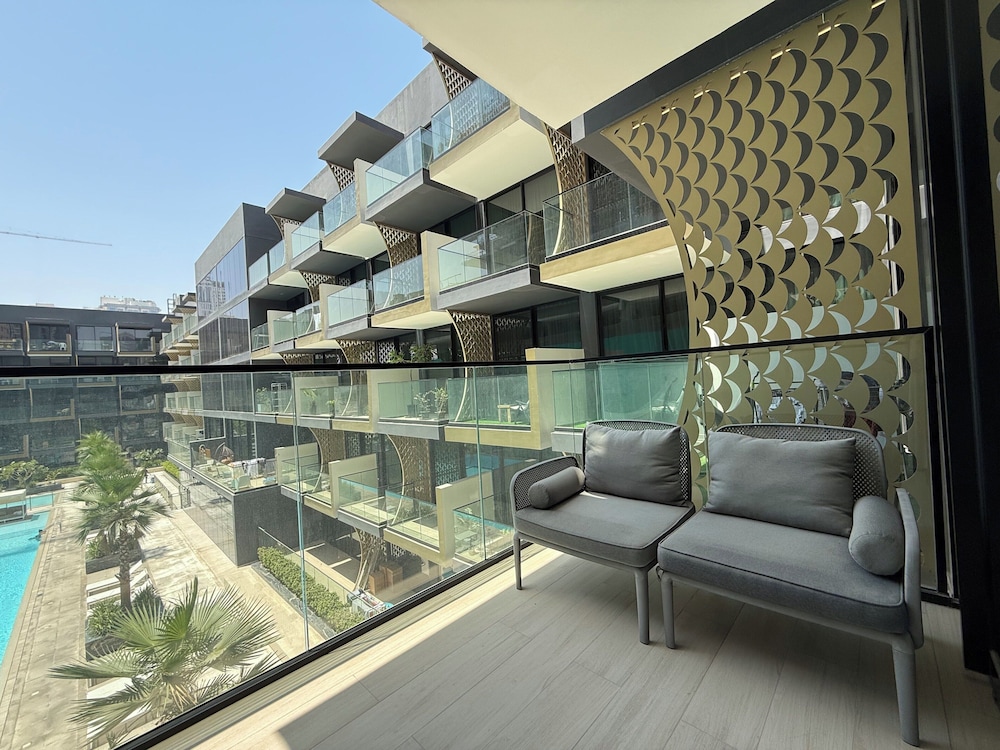 Manzil-1BR in JVC with Pool View
