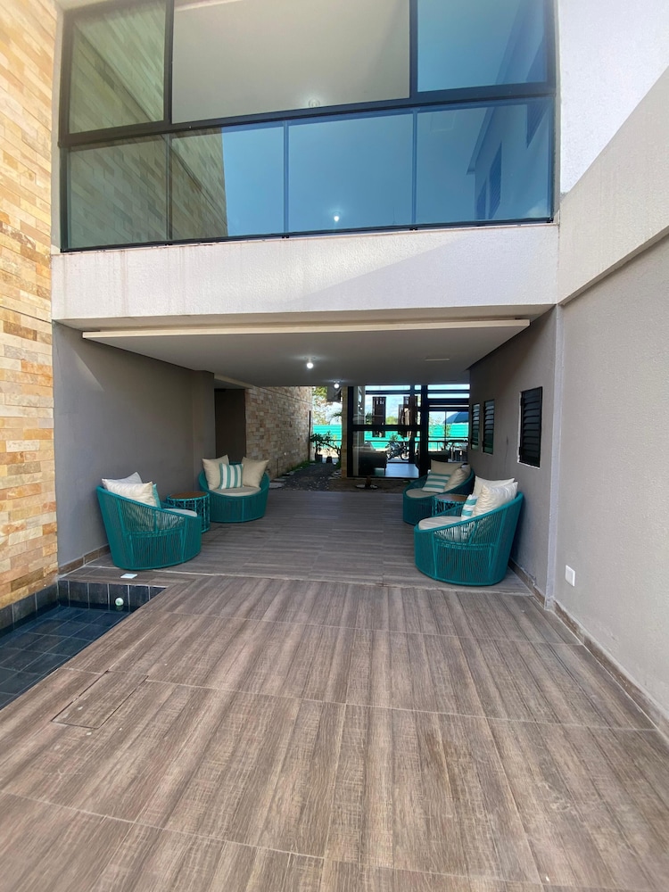 Flat vista Piscina e Lagoa 203c Bela bLP