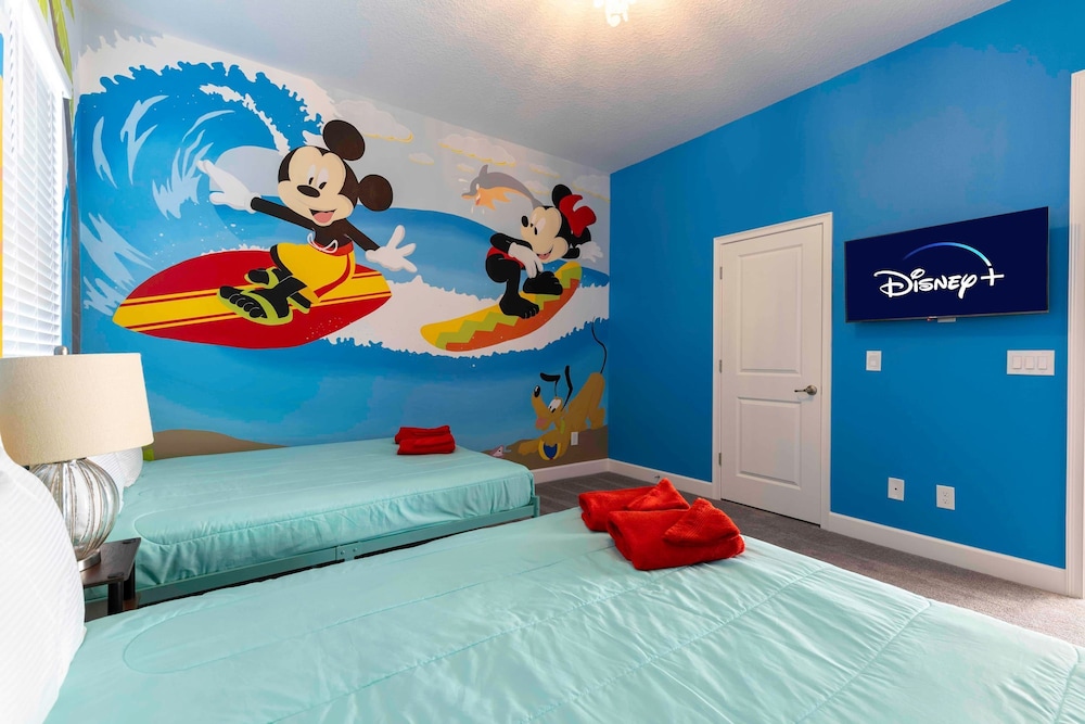 5BR Themed Family Villa Near Disney With Private Pool