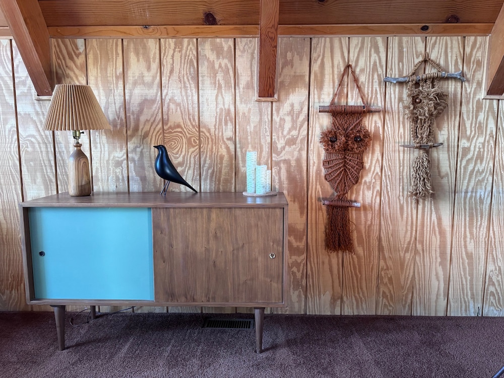 Mid-century Modern A-frame Time Capsule