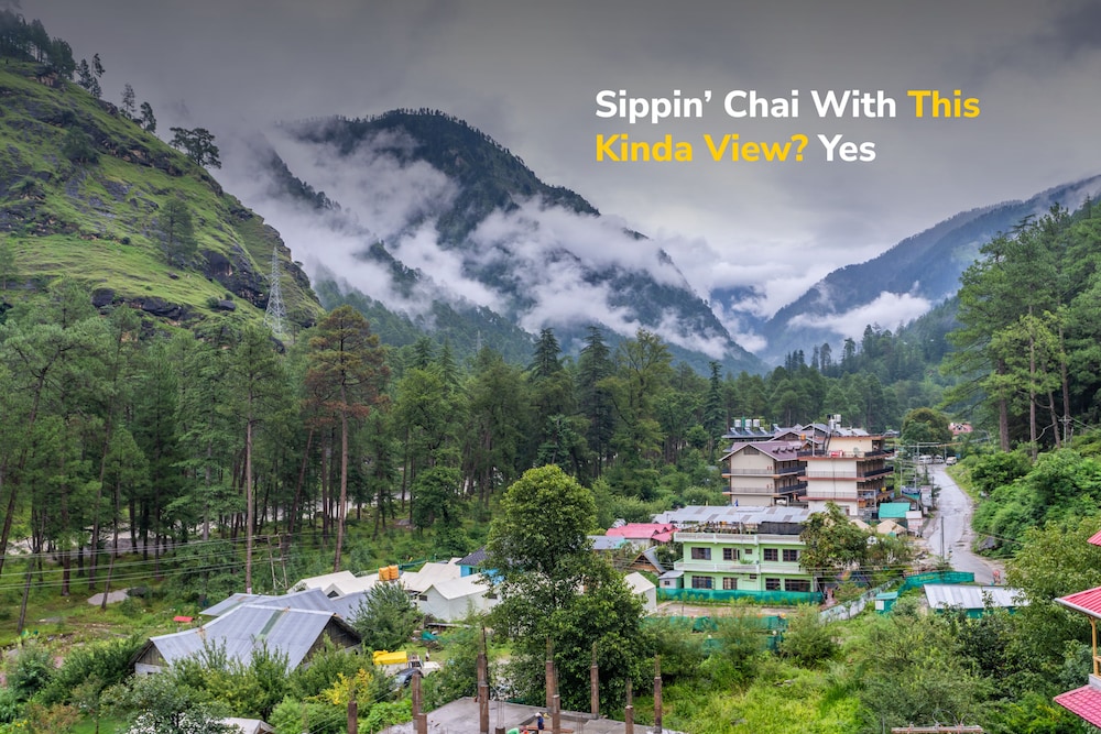 goSTOPS PLUS Kasol Manikaran Road, Bar and Hostel