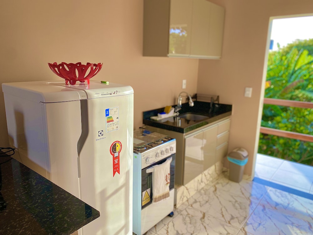 Casa do leo en Marechal Deodoro — kitchen