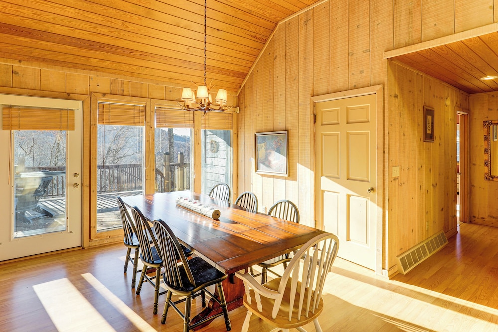 2 Mi to Ski Slopes! Mtn-view Home in Mars Hill