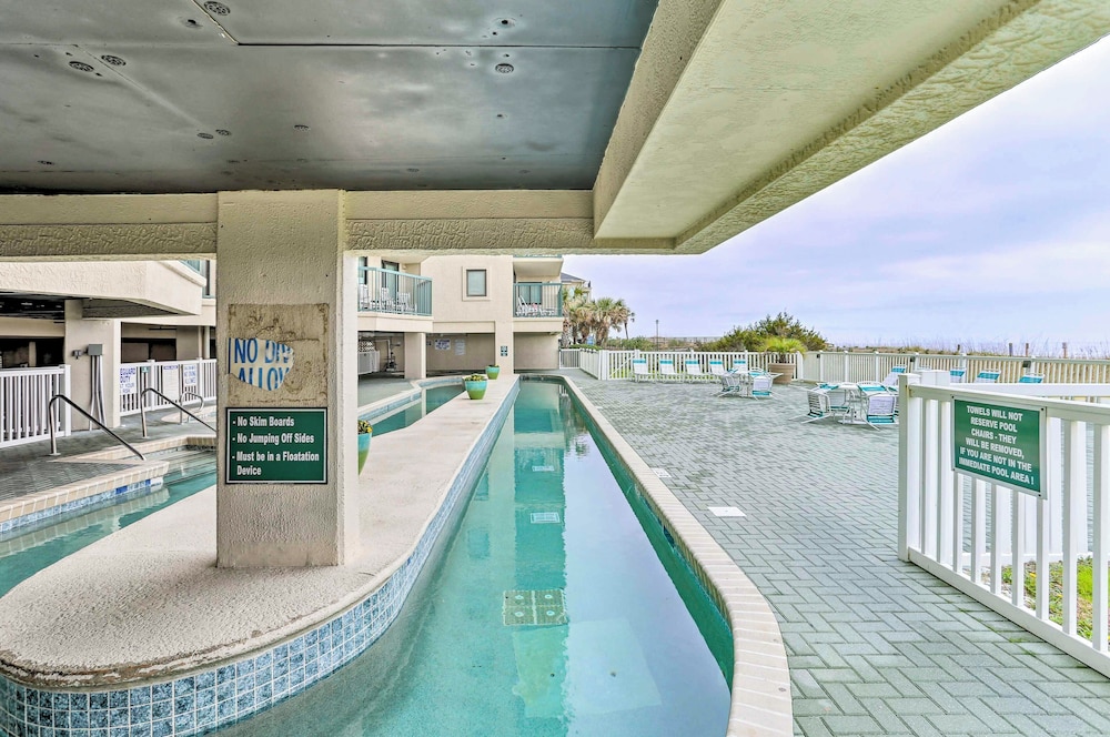 Pool & Hot Tub Access at Oceanfront Resort Condo!