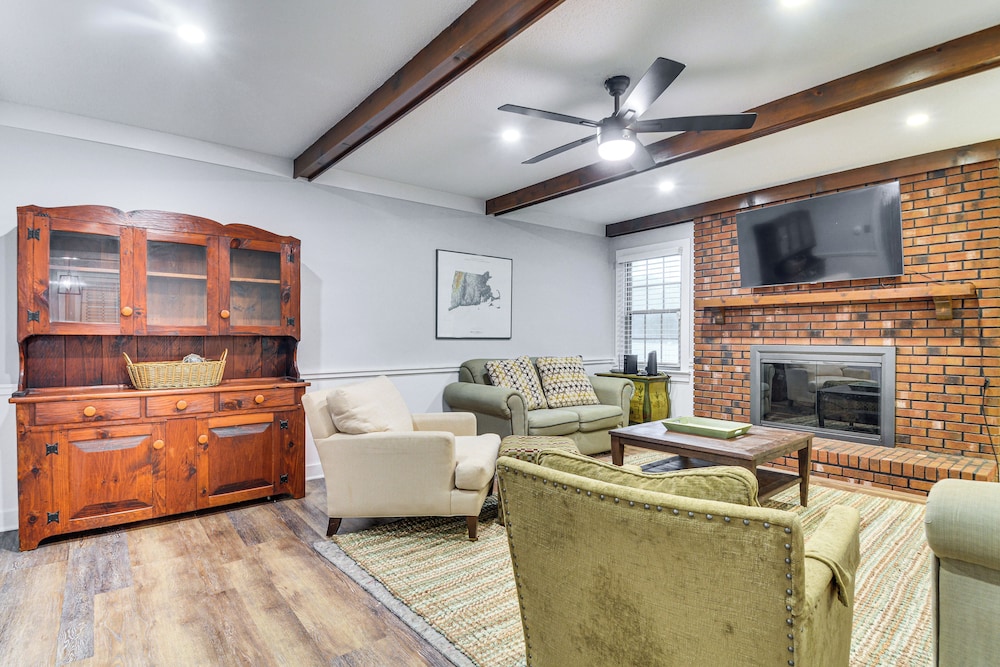 Walk to Parks & Town Square: Cary Home w/ Yard!