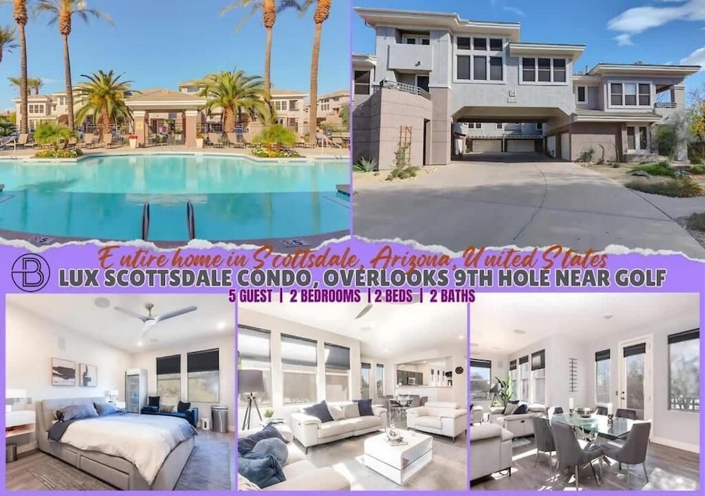 Scottsdale Condo Overlooking Golf Course
