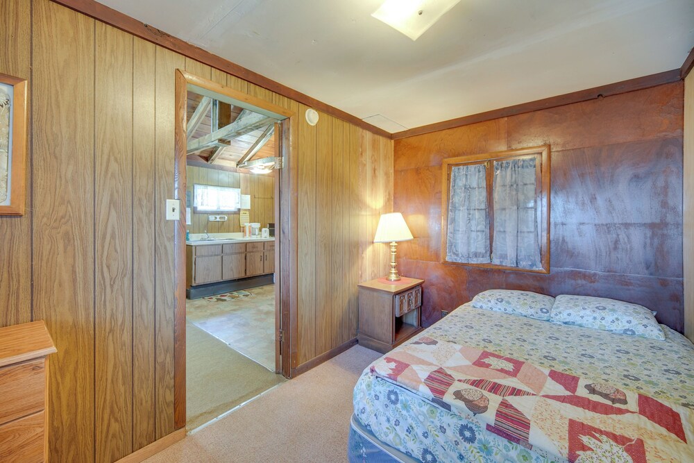 Stone Lake Cabin w/ Private Deck & Fire Pit! view 4