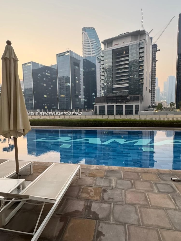 1BHK in Business Bay.Burj View.Balcony