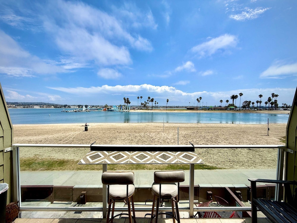 Mission Beach Bayfront Two-story bay View Condo