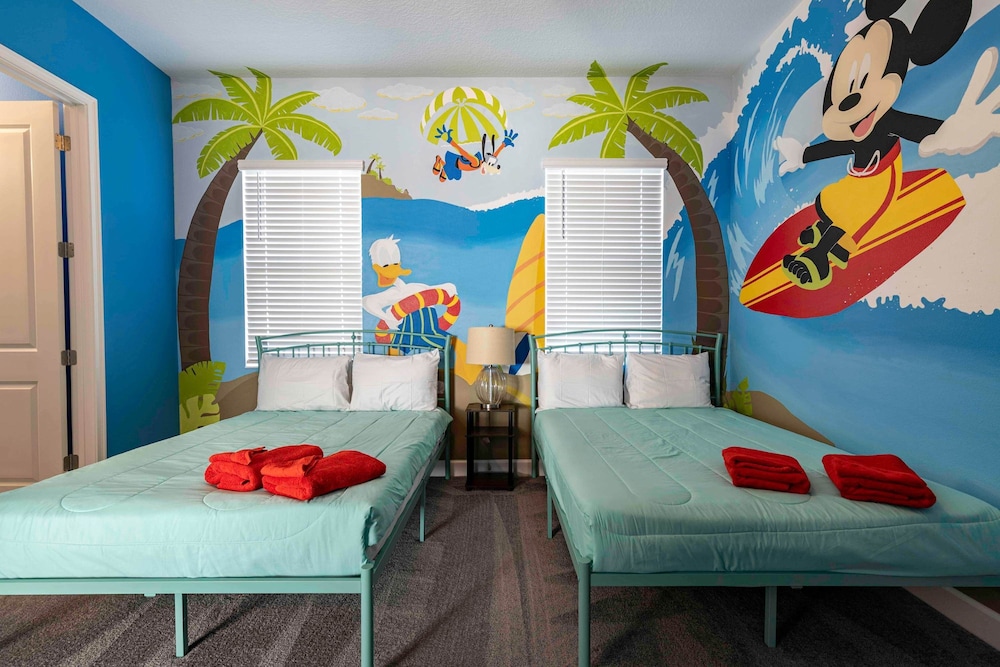 5BR Themed Family Villa Near Disney With Private Pool