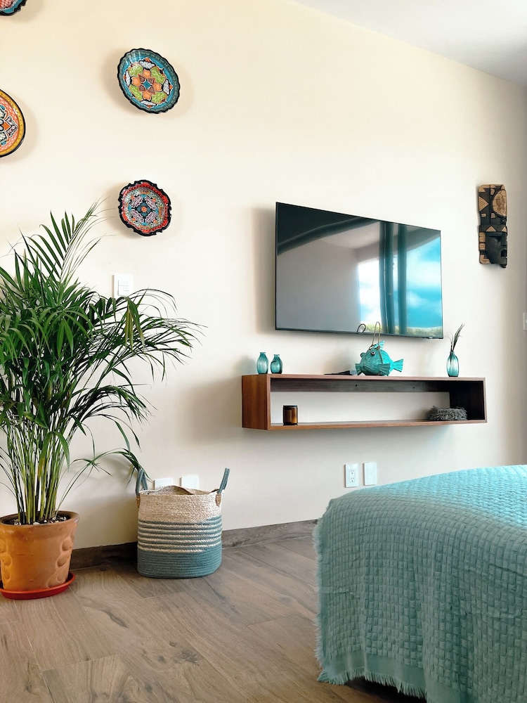 Stylish Playacar Condos w Balcony & Pool