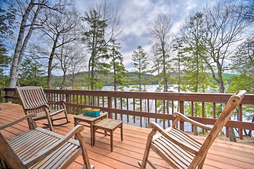 Adirondack Oasis: Lake House w/ Dock + Deck!