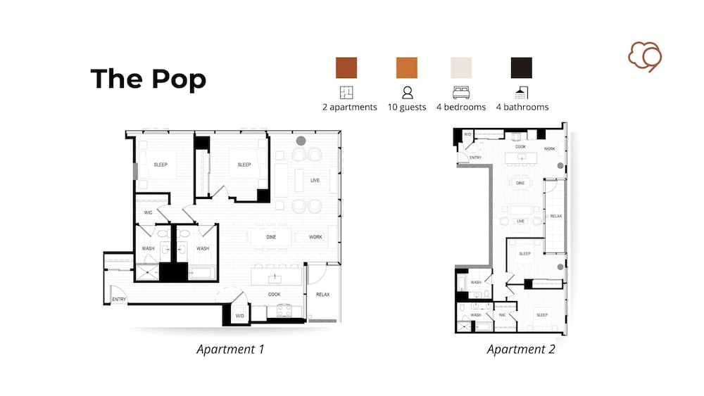 Cloud9 2x1 Apartments Fulton Market The Pop