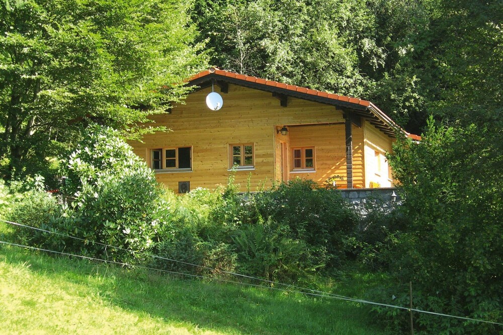 Blockhaus in Rinchnach mit Panoramablick