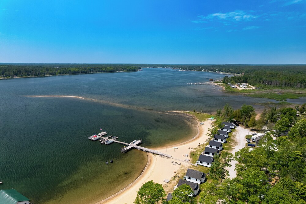 Steps to Lake: Cedarville Cabin w/ Community Perks