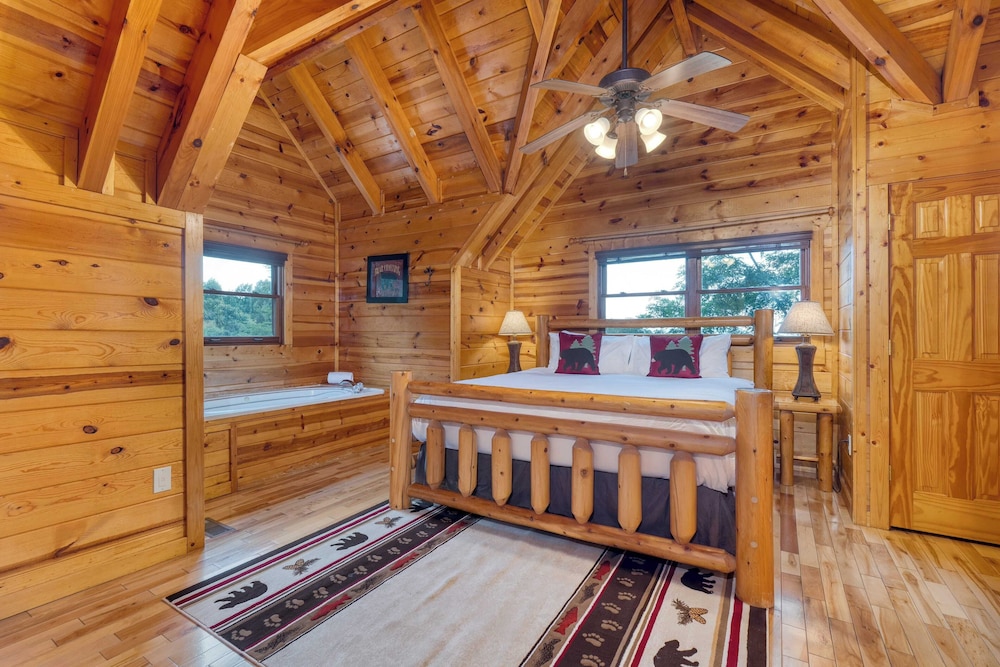 Sleeps 26, 2 Homes Theater Room, Game Room, Hot Tub, Smoky Mountain Views