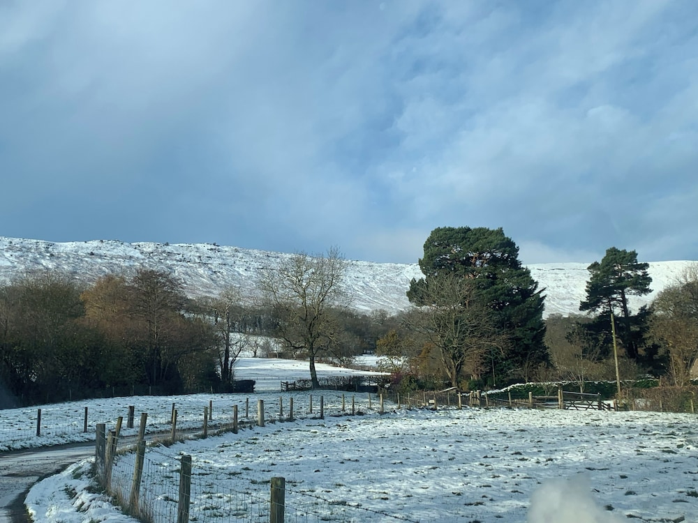 White Haywood Barn