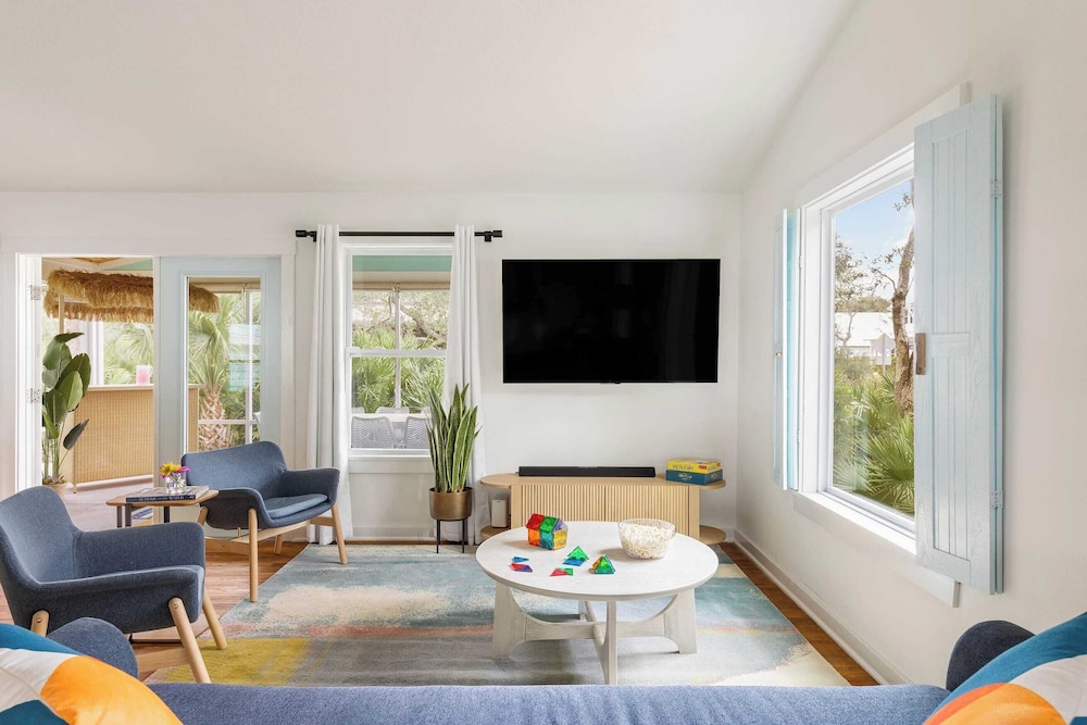 Beach Bungalow 1blck to Beach w/ Hot Tub & Game Room Haven Grove by Avantstay
