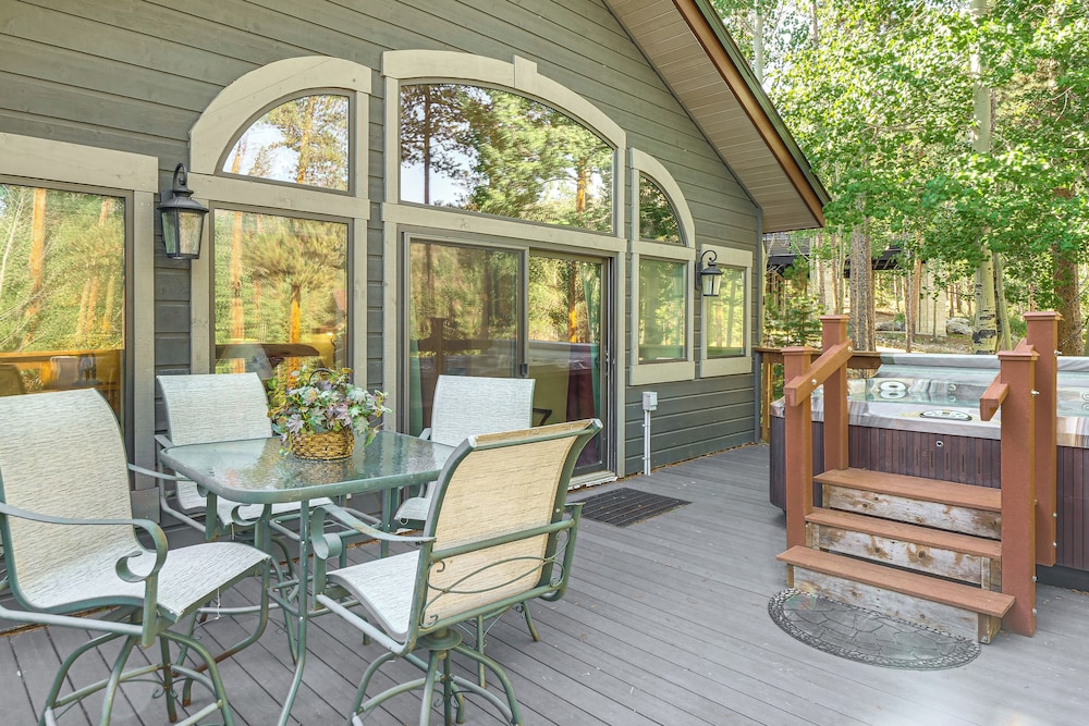 Steps to Ski Shuttle: Breckenridge Home w/ Hot Tub