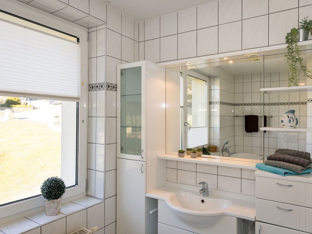 Large Apartment in the Beautiful Sauerland With Garden, Patio and Sauna