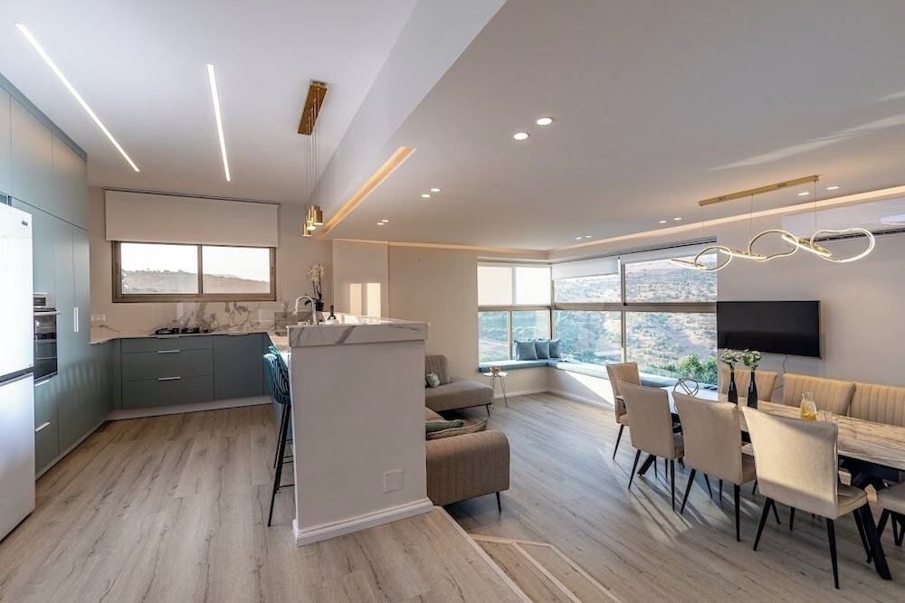 Luxury apartment with panoramic view