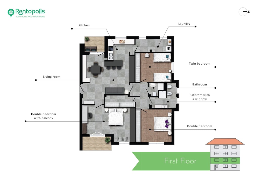 Lotto - Super Modern Penthouse in Fiera Milano City Area