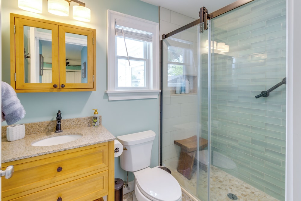 Half-mi to Beach: Cape May Getaway w/ Deck & Yard!