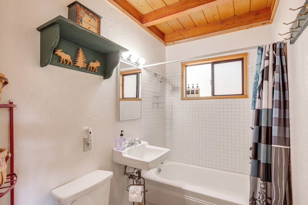1 Mi to Skiing: Mtn-view Cabin in Big Bear Lake